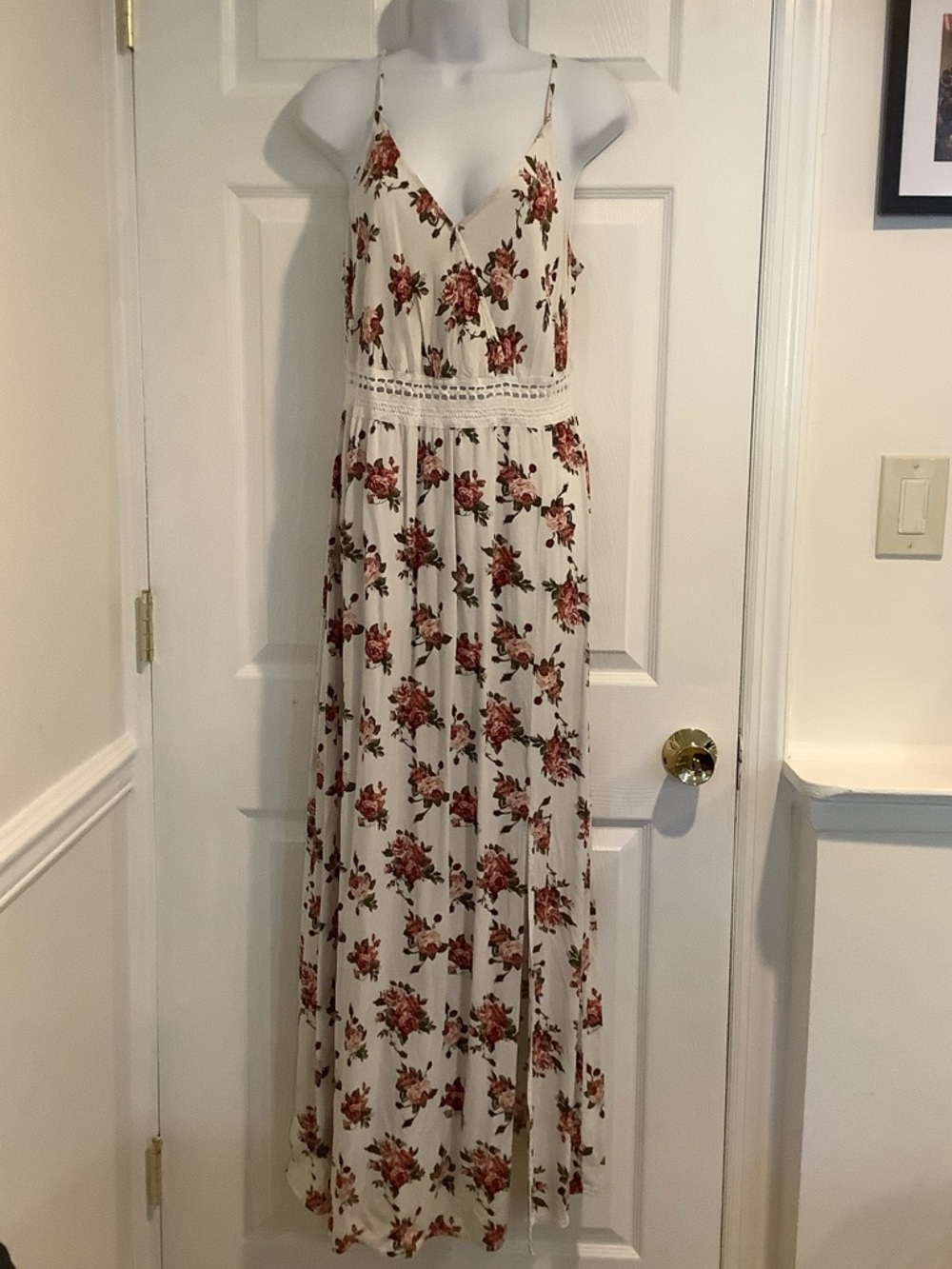 ARDENE Floral Cottagecore Garden Party Beach Wedding Resortwear Maxi Dress XL